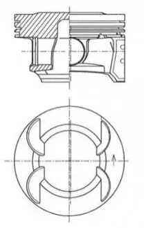 Поршень KOLBENSCHMIDT 41492610 Купить в Украине