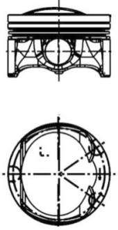 ПОРШЕНЬ + 0,50 83,00 mm KOLBENSCHMIDT 41509620