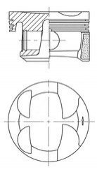 Автозапчасть KOLBENSCHMIDT 41705600