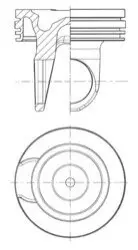 Поршень KOLBENSCHMIDT 41759600