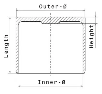 Штовхач. (діаметр: 26/28мм) KOLBENSCHMIDT 50007965