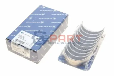 Вкладиші корінні VW Golf III/IV/T3/T4 1.9TDI (+0.25) KOLBENSCHMIDT 77152610 Купити в Україні