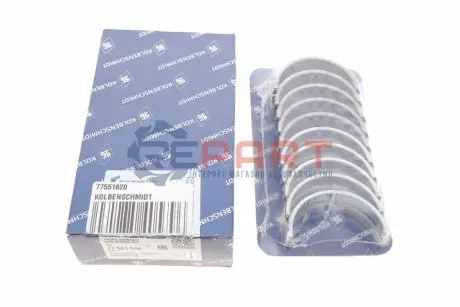 Вкладиші корінні VW Caddy III 1.6 04-15 (+0.50) KOLBENSCHMIDT 77551620 Купити в Україні