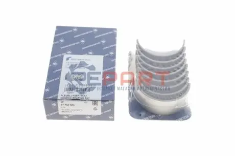 Вкладиші шатунні Renault Kangoo/Master/Trafic 1.9dCi 97- (+0.75) KOLBENSCHMIDT 77752630 Купити в Україні