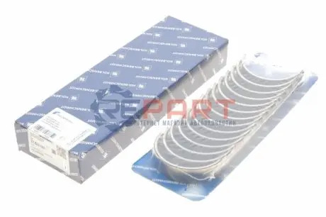 Вкладиші корінні Audi A3/Q7/Ford Galaxy I/VW T4/T5/Passat B6/B7 2.8-3.6 95-14 (+0.50) KOLBENSCHMIDT 77821620 Купити в Україні