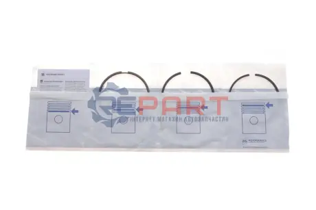 Кільця поршневі Peugeot Partner 1.9D (83.00mm/STD) (2-2-3) KOLBENSCHMIDT 800003710000 Купити в Україні