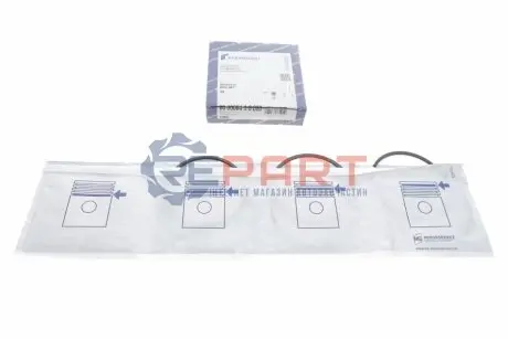 Фото Кільця поршневі Ford Escort III/IV/Fiesta II/Opel Kadett D/E 1.6D 82-90 (79.98mm/STD) KOLBENSCHMIDT (800008410000) зображення 1