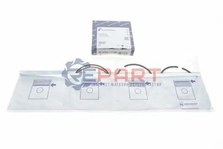 Фото Кільця поршневі Opel Omega B 2.0 16v (86.00mm/STD) (1.5-1.5-3) KOLBENSCHMIDT (800021210000) зображення 1