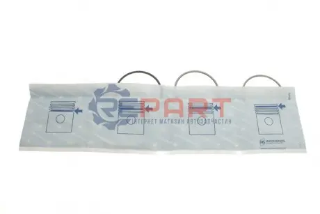 Кільця поршневі Fiat Punto 1.2 93-00 (70.80mm/STD) KOLBENSCHMIDT 800051210000 Купити в Україні