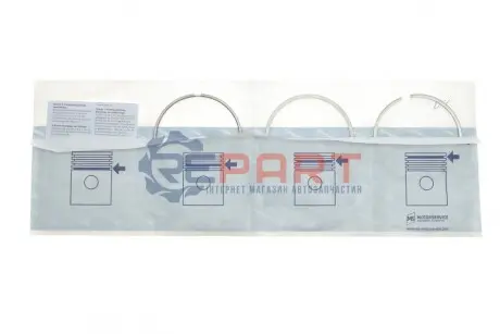 Кільця поршневі MB E-class (W212/W213)/M-class (W164/W166) OM642 3.0D (83.00mm/STD) (2-2-2) KOLBENSCHMIDT 800055812000 Купити в Україні