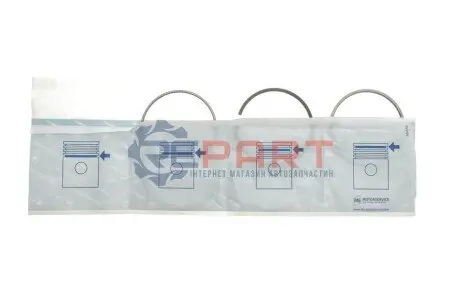 Кільця поршневі MB Sprinter 2.2CDI OM651 (83.00mm/STD) (2-1.75-2) KOLBENSCHMIDT 800074610000 Купити в Україні