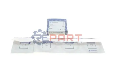 Кільця поршневі VW Passat 1.8TSI/2.0TFSI 07-14/Golf 2.0GTI 04-13 (82.51mm/STD) (1.2-1.2-2) KOLBENSCHMIDT 800077510000 Купити в Україні