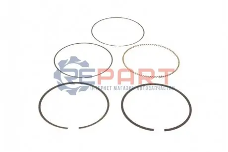 72 (STD) 1-2-1,2 Комплект поршньових кілець SMART FORTWO 1.0 01.07- SMART KOLBENSCHMIDT 800100010000