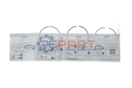 Кільця поршневі VW Toureg 3.0 V6 TDI 10-18 (83.00mm) (STD) KOLBENSCHMIDT 800123310000 Купити в Україні