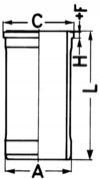 Гільза циліндра KOLBENSCHMIDT 88891150 (фото 1)