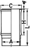 Гільза циліндра KOLBENSCHMIDT 89844110