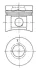 Поршень (діаметр 91,5мм, +0,50) AHLMANN AF60E, AL70, AS, AS45, AS50, AZ4, AZ45 BOMAG BW120AD, BW138AC CASE IH 360 DITCH WITCH 3500, 3610 DYNAPAC CC122 HOLDER 440S, 550S, 750, 750P, 750S KOLBENSCHMIDT (91260620) зображення 1