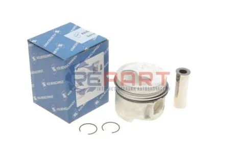 Фото Поршень VW Caddy II/T4 1.9/2.4D 90-04 (80.01mm/+0.5) KOLBENSCHMIDT (91386620) зображення 1