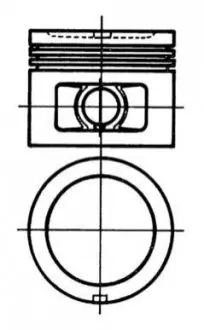 Поршень KOLBENSCHMIDT 92776600 Купити в Україні