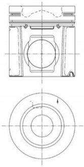 Поршень двигуна KOLBENSCHMIDT 99353600