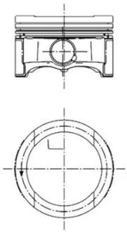 Поршень KOLBENSCHMIDT 99792600
