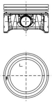 Поршень двигуна KOLBENSCHMIDT 99913621