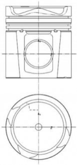 Поршень KOLBENSCHMIDT 99985600