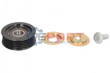 Ролик поліклинового ременя HYUNDAI ACCENT III, GETZ, I10 I, I20 I, I30, I40 I CW, IX20 KIA CEE'D, CERATO I, OPTIMA, PICANTO I, PRO CEE'D, RIO II, RIO III, SOUL I 1.1D-1.7D 03.05-07.19 KOREA E20313OEM Купити в Україні