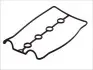 Комплект прокладок клапанної кришки CHEVROLET LACETTI DAEWOO LANOS, NUBIRA 1.6 02.97 KOREA (N40005D) зображення 1