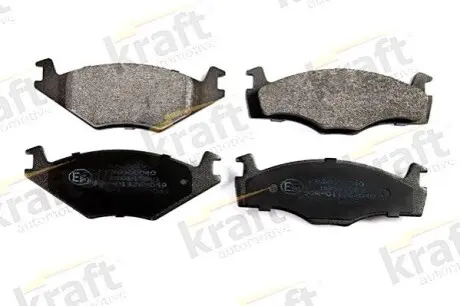 Колодки гальмівні (передні) Seat Cordoba/Ibiza II/VW Golf/Jetta II /Passat 73-02 KRAFT 6000040