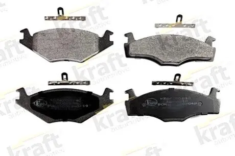 Колодки гальмівні (передні) Peugeot 106 91-04/205/305/309/405 82-98/Renault Clio 91-98 (з датчик.) KRAFT 6000140