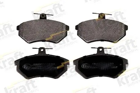 Колодки гальмівні (передні) Audi A4 95-01/VW Golf III/IV -02/Caddy II -04 KRAFT 6000230