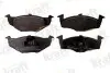 Колодки гальмівні (передні) Seat Cordoba/Ibiza II 93-02/VW Golf III 91-99/Polo 95-02 KRAFT (6000345) зображення 1