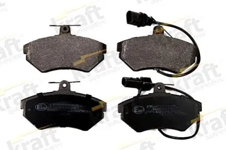 Колодки гальмівні (передні) Audi A4 94-08/Seat Exeo 08-13/VW Passat B5 96-00 (+датчики) KRAFT 6000365