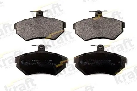Колодки гальмівні (передні) Seat Cordoba/Ibiza/VW Caddy/Golf/Polo 91-04 KRAFT 6000370