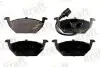 Комплект гальмівних колодок (передніх) Audi A3/Skoda Octavia 96-13/Fabia 99-/VW Caddy/Golf 96-15 (+датчик) KRAFT (6000385) зображення 1
