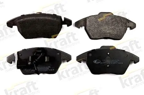 Комплект гальмівних колодок (передніх) VW Caddy 03- (з датчиком) KRAFT 6000425