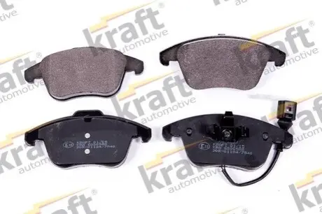 Тормозные колодки дисковые 24332 KRAFT 6000588