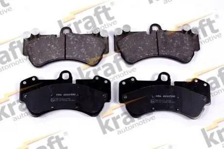Колодки гальмівні (передні) Porsche Cayenne/VW Touareg 02-10 (Brembo) (190x99,1) KRAFT 6000590
