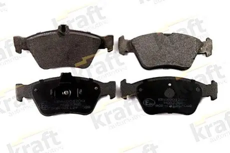 Тормозные колодки дисковые MERCEDES W210 95- KRAFT 6001200