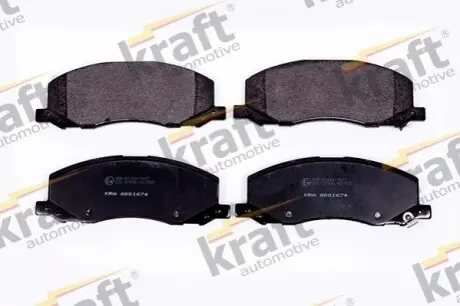 Тормозные колодки дисковые 24418 KRAFT 6001674