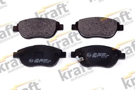 Тормозные колодки дисковые KRAFT 6001699