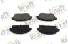Гальмівні колодки дискові 25034 KRAFT (6001782) зображення 1