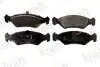 Колодки гальмівні (передні) Ford Fiesta 89-02 KRAFT (6002000) зображення 1