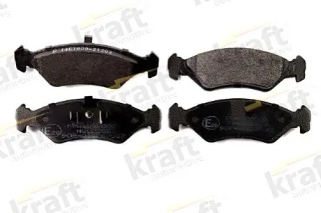 Колодки гальмівні (передні) Ford Fiesta 89-02 KRAFT 6002000
