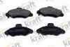 Колодки гальмівні (передні) Ford Escort V/VI 90-00/Orion III 90-93 KRAFT (6002085) зображення 1