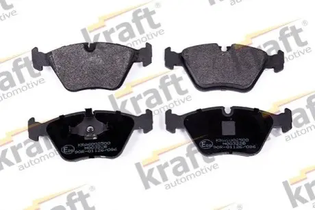 Колодки гальмівні (передні) BMW 3 (E36/E46) 92-06/5 (E34) 87-96/7 (E32) 87-94/Z3 (E36) 97-03 KRAFT 6002500