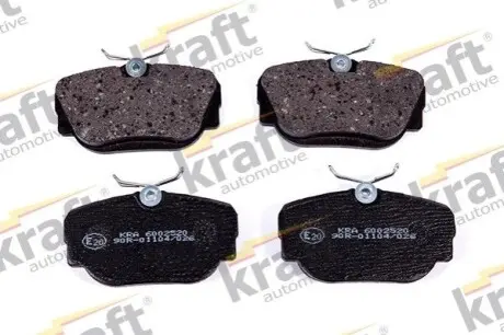 Колодки гальмівні (передні) BMW 3 (E30) 82-94/Z1 88-91 KRAFT 6002520