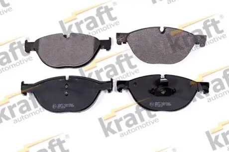 Колодки гальмівні (передні) BMW 5 (F07/F10/F11) 09-17/6 (F06/F13) 11-18/7 (F01/F02/F03/F04) 08-15 N20/N47/N52/N53/N55/N57/N63 KRAFT 6002583