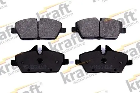 Колодки гальмівні (передні) BMW 1 (E81/E82/E87/E88) 04-13 (Trw) KRAFT 6002668